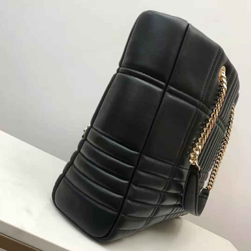 Burberry Women Medium Quilted Lambskin Lola Shopper Bag - image 6