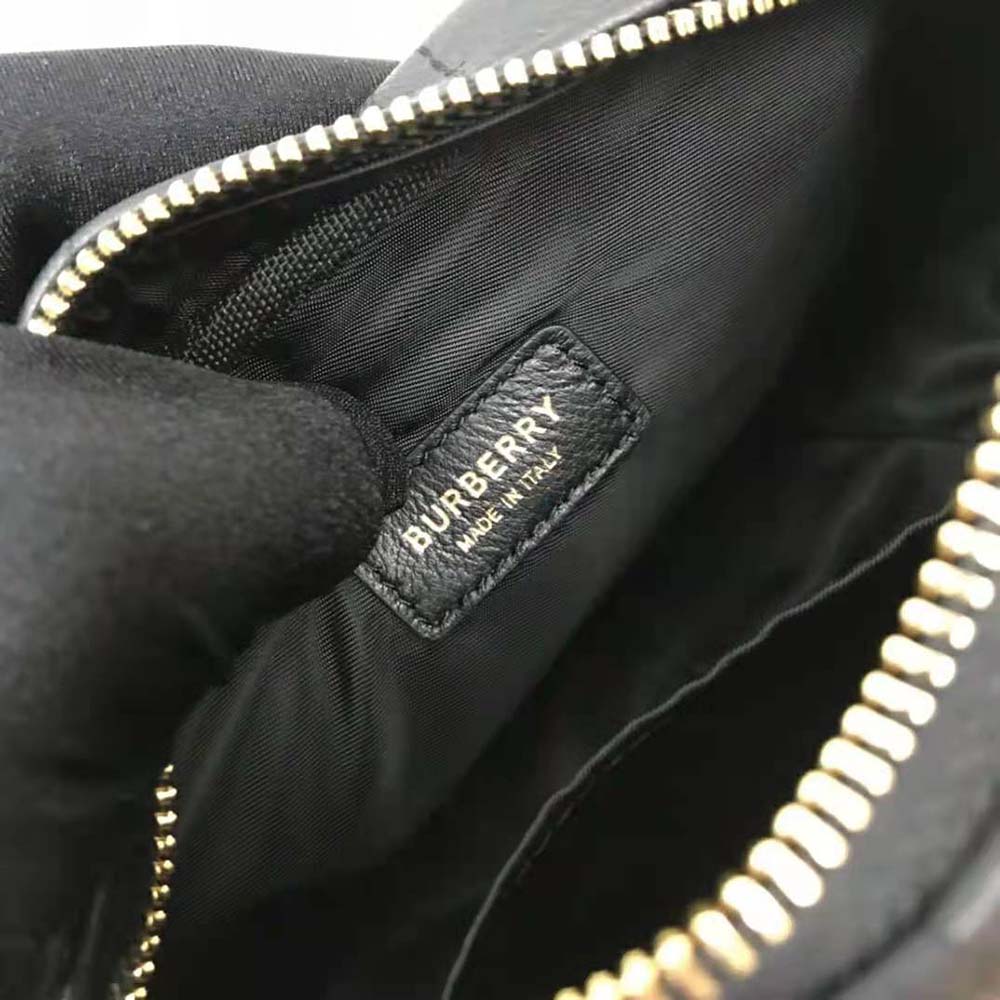 Burberry Women Mini Quilted Lambskin Lola Camera Bag-Black - image 10