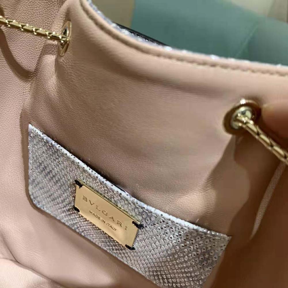 Bvlgari Women Serpenti Forever Bucket Bag-Silver - image 8