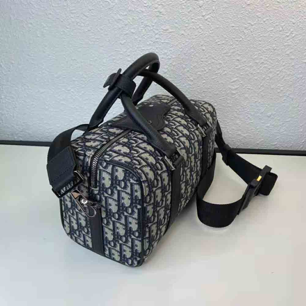 Dior Men Lingot 26 Bag Beige and Black Dior Oblique Jacquard - image 5