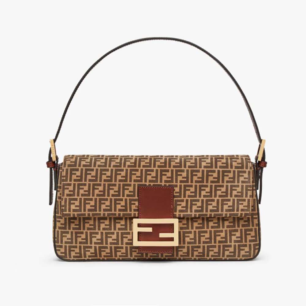 Fendi Women Baguette 1997 Beige Split Leather Bag - image 1