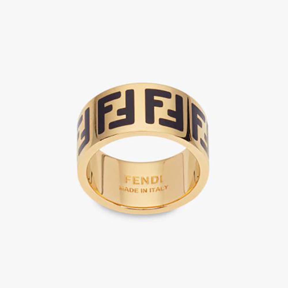 Fendi Women FF Ring Gold-Colored Ring - image 1