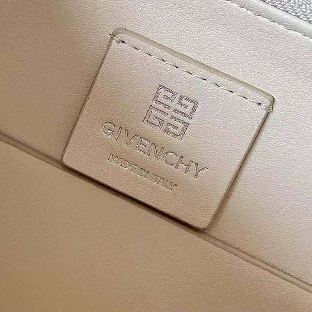 Givenchy Women Medium Moon Cut Out Bag in Leather-Beige - image 10