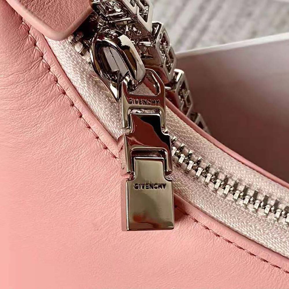 Givenchy Women Small Moon Cut Out Bag in Leather-Pink - image 8