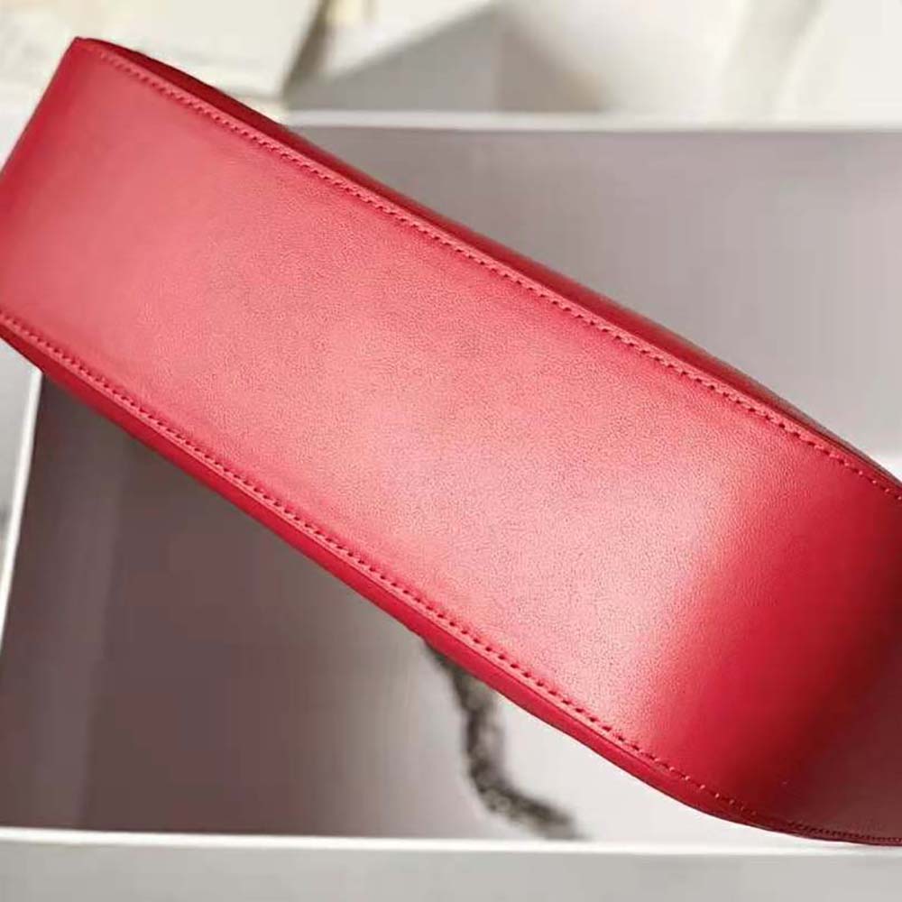 Givenchy Women Small Moon Cut Out Bag in Leather-Red - image 5