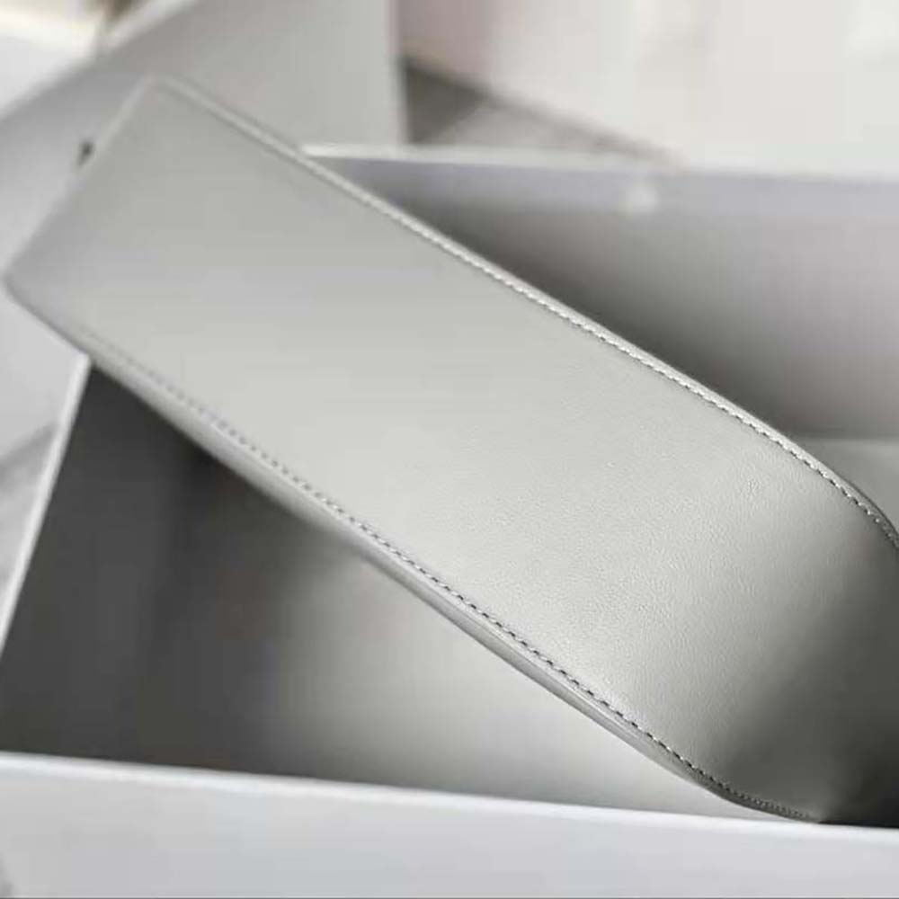 Givenchy Women Small Moon Cut Out Bag in Leather-Silver - image 5