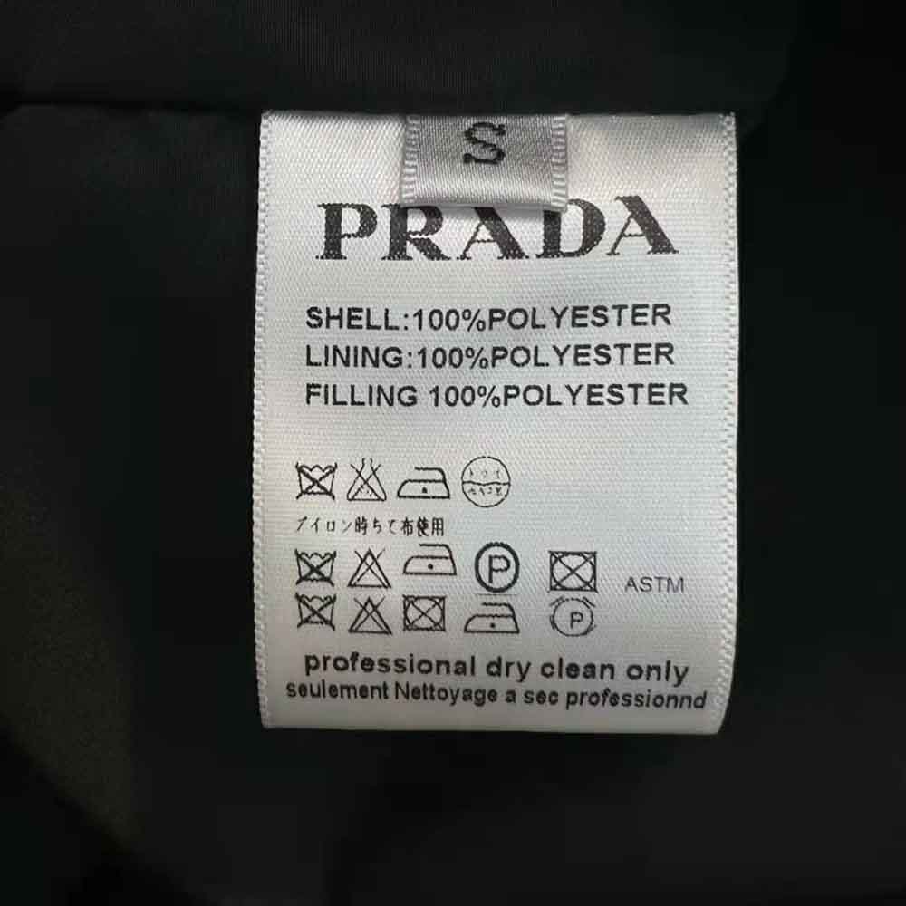 Prada Women Emblematic Triangle Quilted Re-Nylon Jacket-Black - image 10