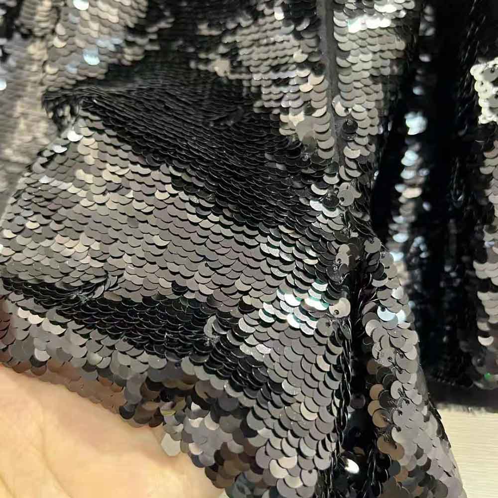 Prada Women Sparkling Sequin Chiffon Shorts with Sporty Allure - image 6