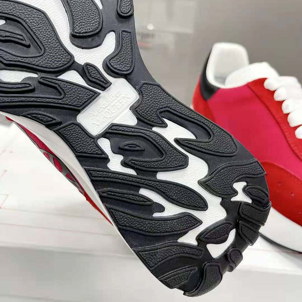 Alexander Mcqueen Unisex Sprint Runner in Lust Red - image 10