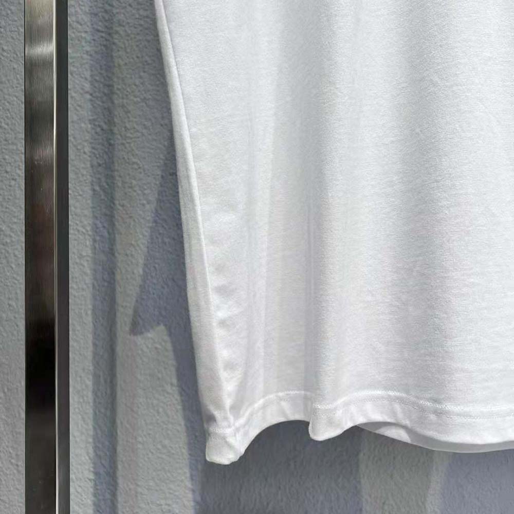 Balenciaga Men Cities Paris T-shirt Medium Fit in White - image 9
