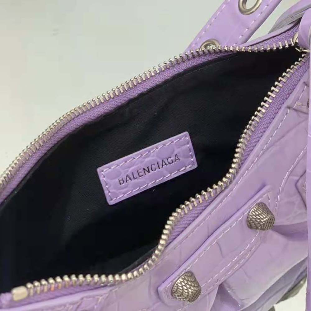 Balenciaga Women Le Cagole XS Shoulder Bag in Purple - image 8