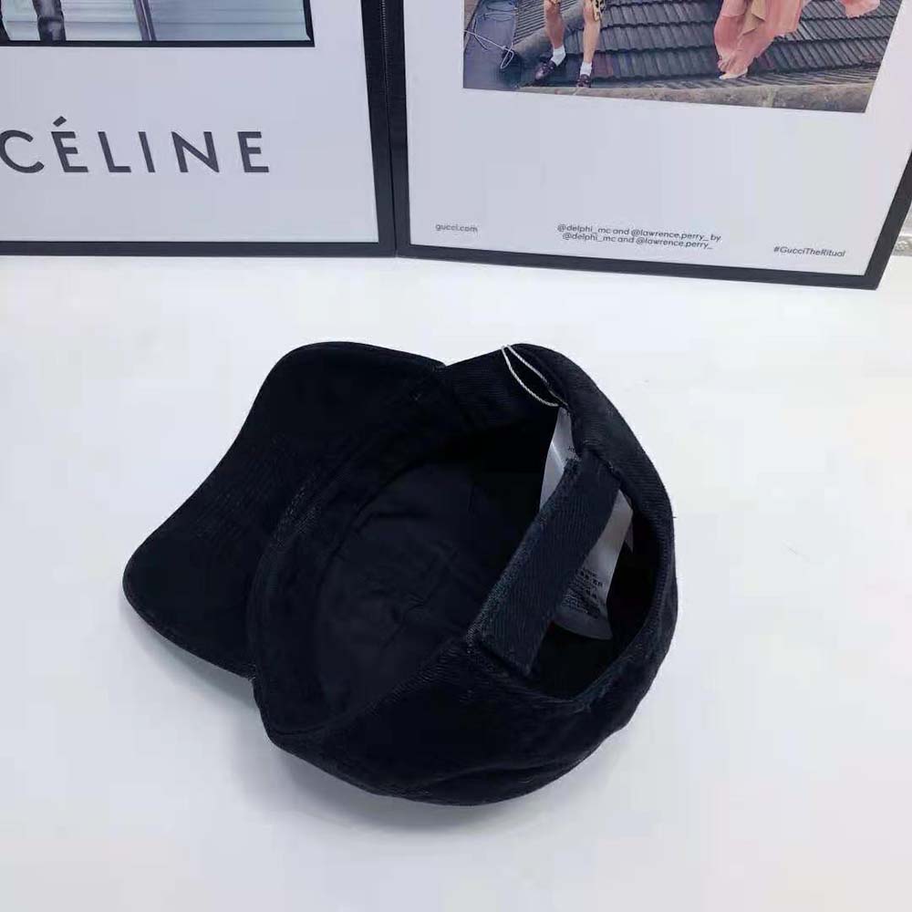 Balenciaga Women Year Of The Tiger Cap in Black and White Cotton Drill - image 7