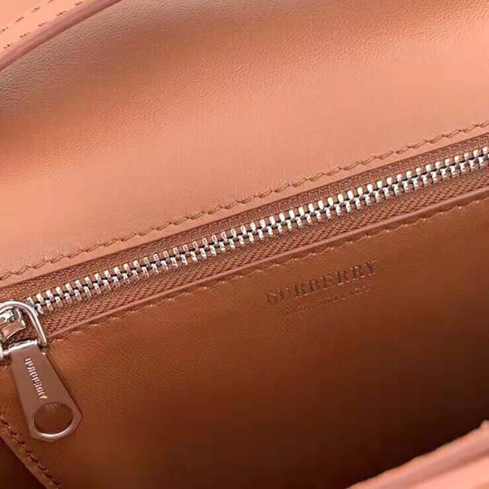 Burberry Women Small Leather TB Bag with a Thomas Burberry Monogram Clasp - image 7