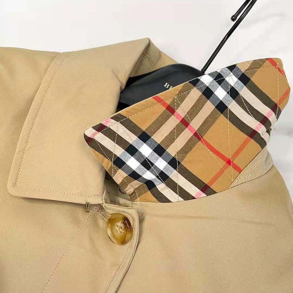 Burberry Women The Pimlico Heritage Car Coat-Beige - image 7