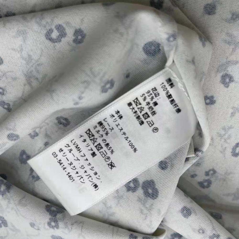 Celine Women Loose Cotton Voile Shirt-White - image 9