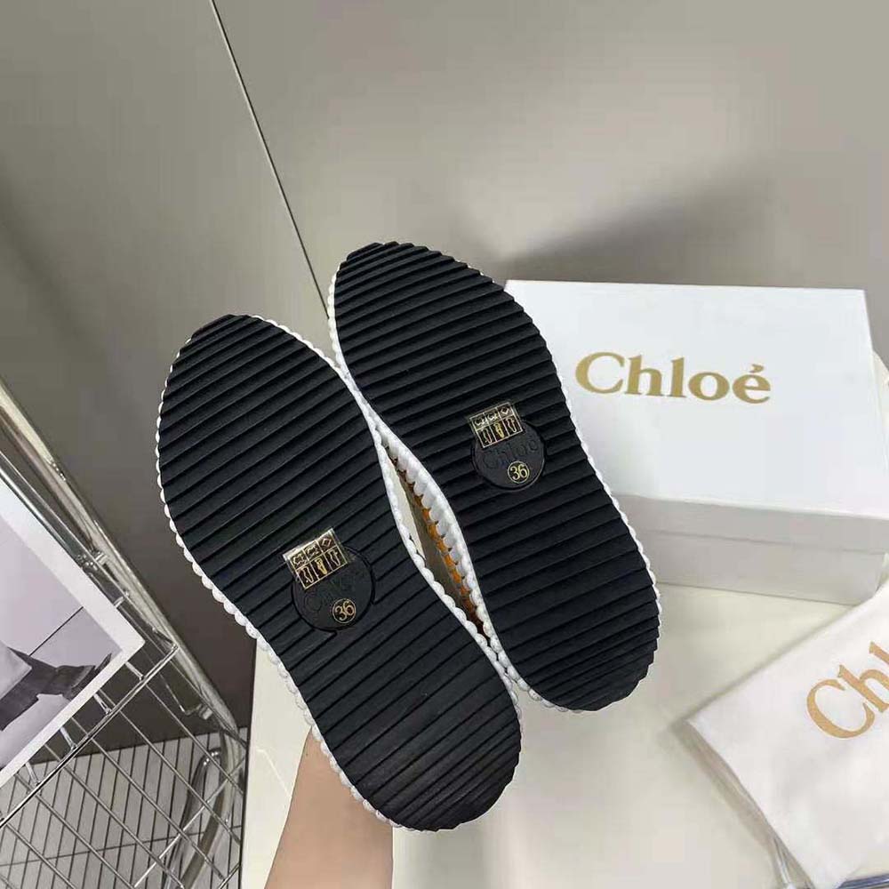 Chloe Women Nama Sneaker in Recycled Mesh-Black - image 7