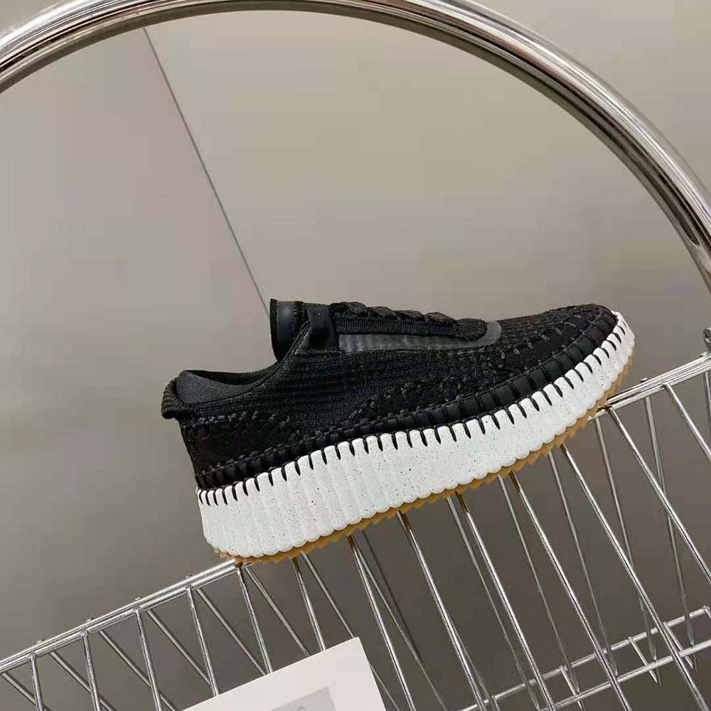 Chloe Women Nama Sneaker in Recycled Mesh-Black - image 8