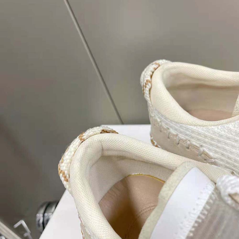 Chloe Women Nama Sneaker in Recycled Mesh-White - image 7