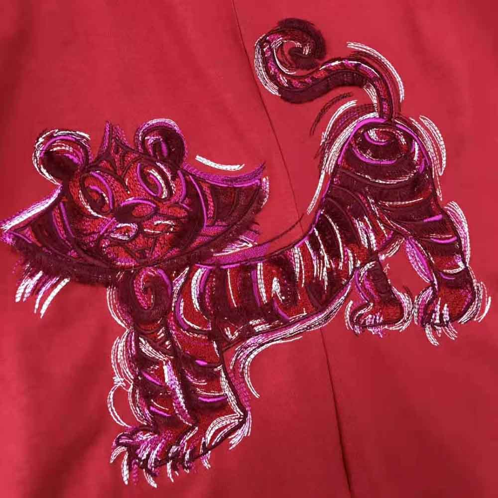Dior Men Dior and Kenny Scharf T-shirt Relaxed Fit Red Cotton Jersey - image 7