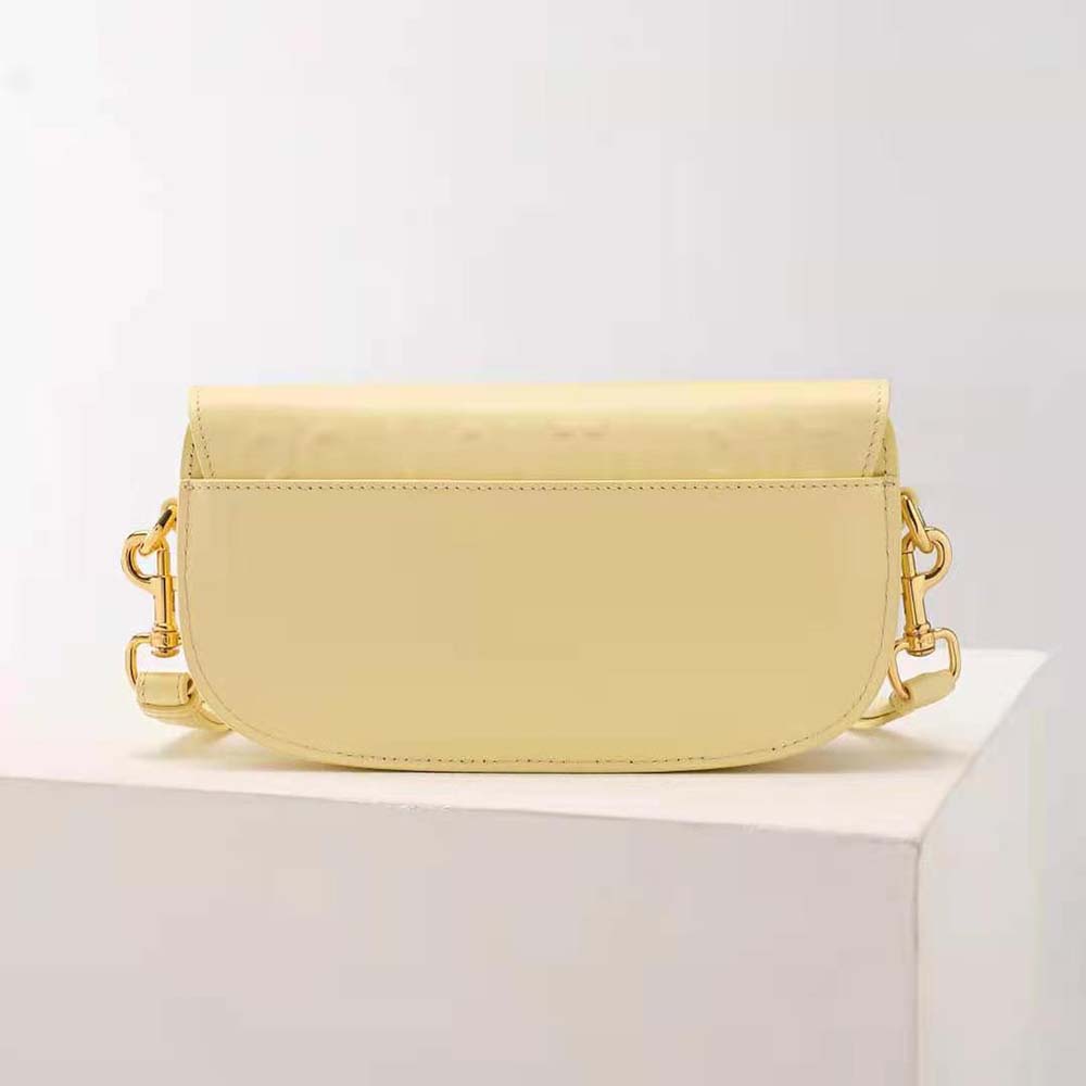 Dior Women Bobby East-West Bag Pale Yellow Box Calfskin - image 4