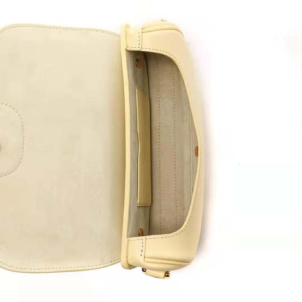 Dior Women Bobby East-West Bag Pale Yellow Box Calfskin - image 5