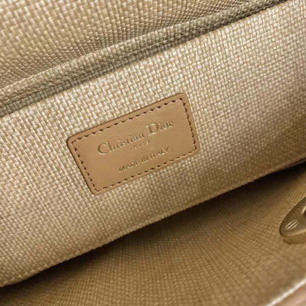 Dior Women Lady D-Joy Bag Natural Cannage Raffia - image 10
