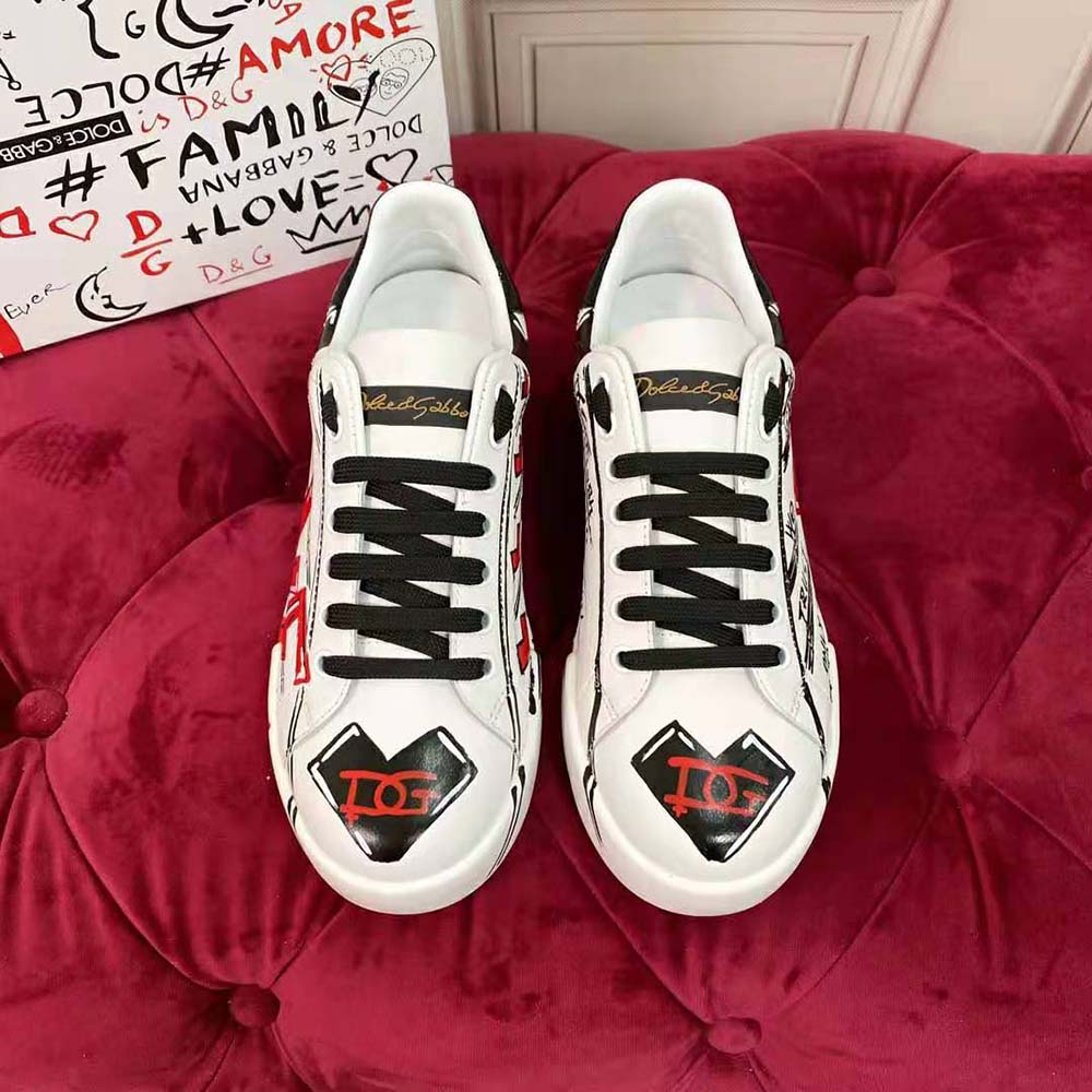Dolce Gabbana D&G Men Limited Edition Valentine s Day Portofino Sneakers - image 4