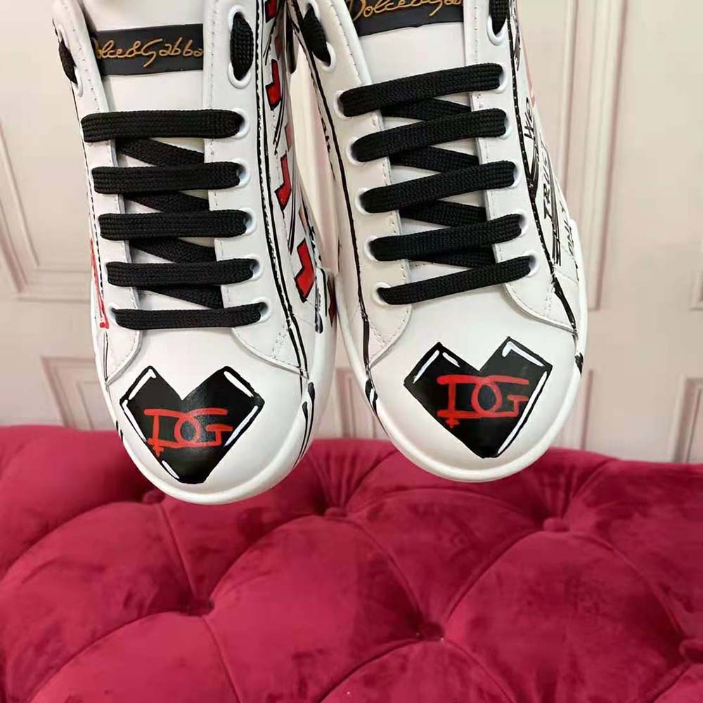 Dolce Gabbana D&G Men Limited Edition Valentine s Day Portofino Sneakers - image 9