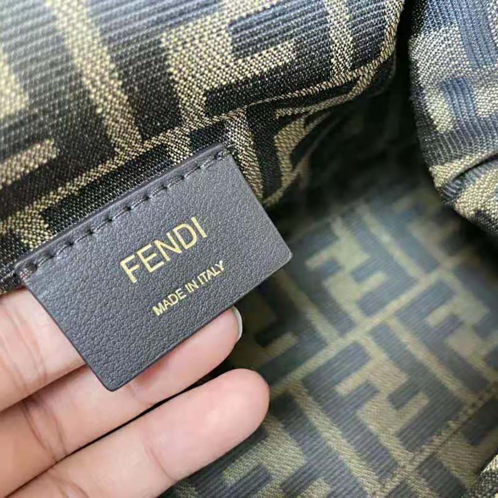 Fendi Women First Small Dark Green Leather Bag - image 10
