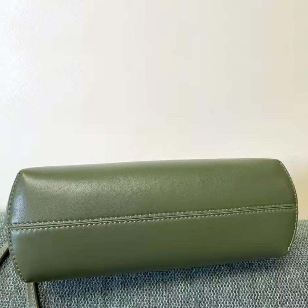 Fendi Women First Small Dark Green Leather Bag - image 5