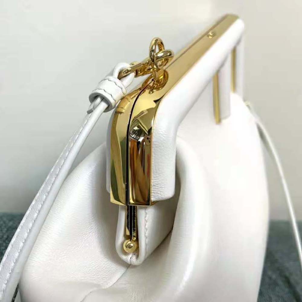 Fendi Women First Small White Leather Bag - image 5