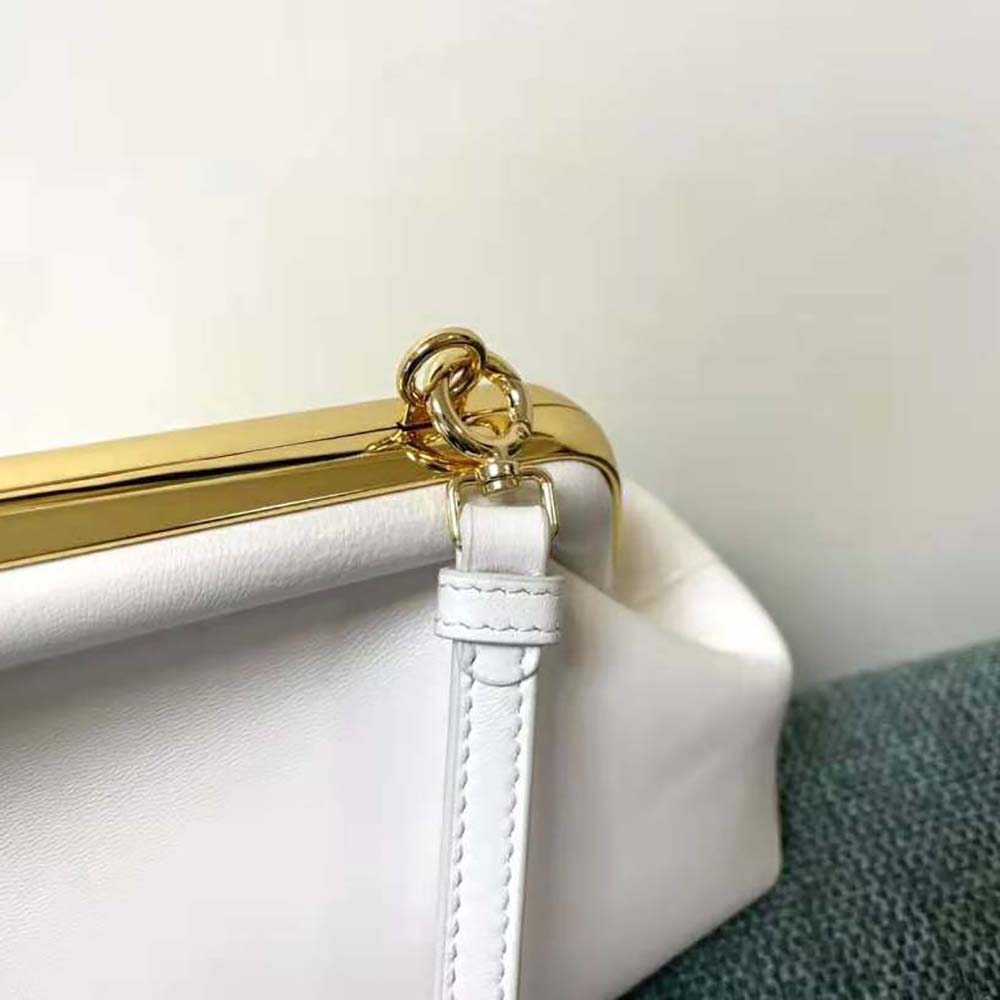 Fendi Women First Small White Leather Bag - image 6