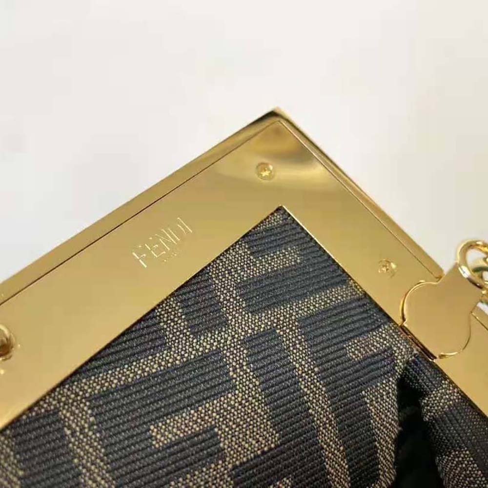 Fendi Women First Small White Leather Bag - image 9