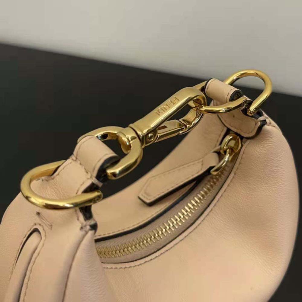 Fendi Women Nano Fendigraphy Light Pink Leather Charm - image 8