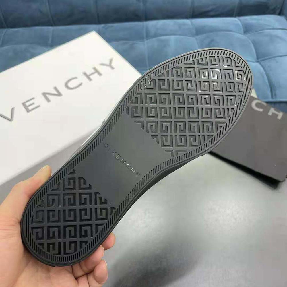 Givenchy Men Sneakers City Sport in 4g Print Leather-Black - image 10