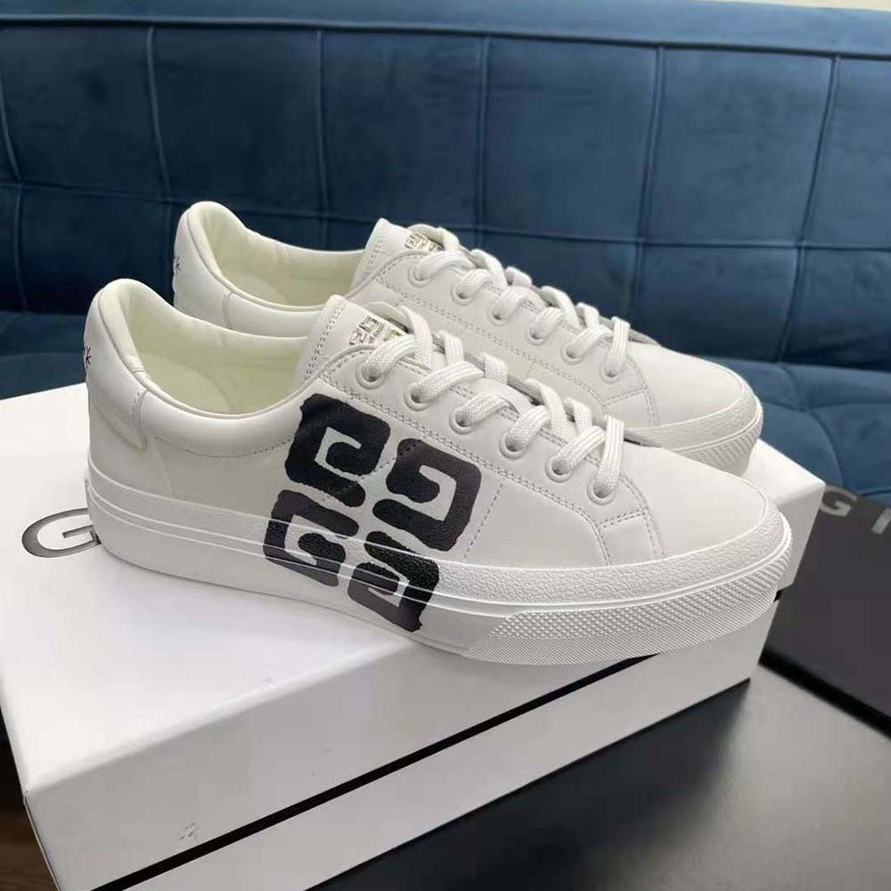 Givenchy Men Sneakers City Sport in Leather with Tag Effect 4g Print - image 6