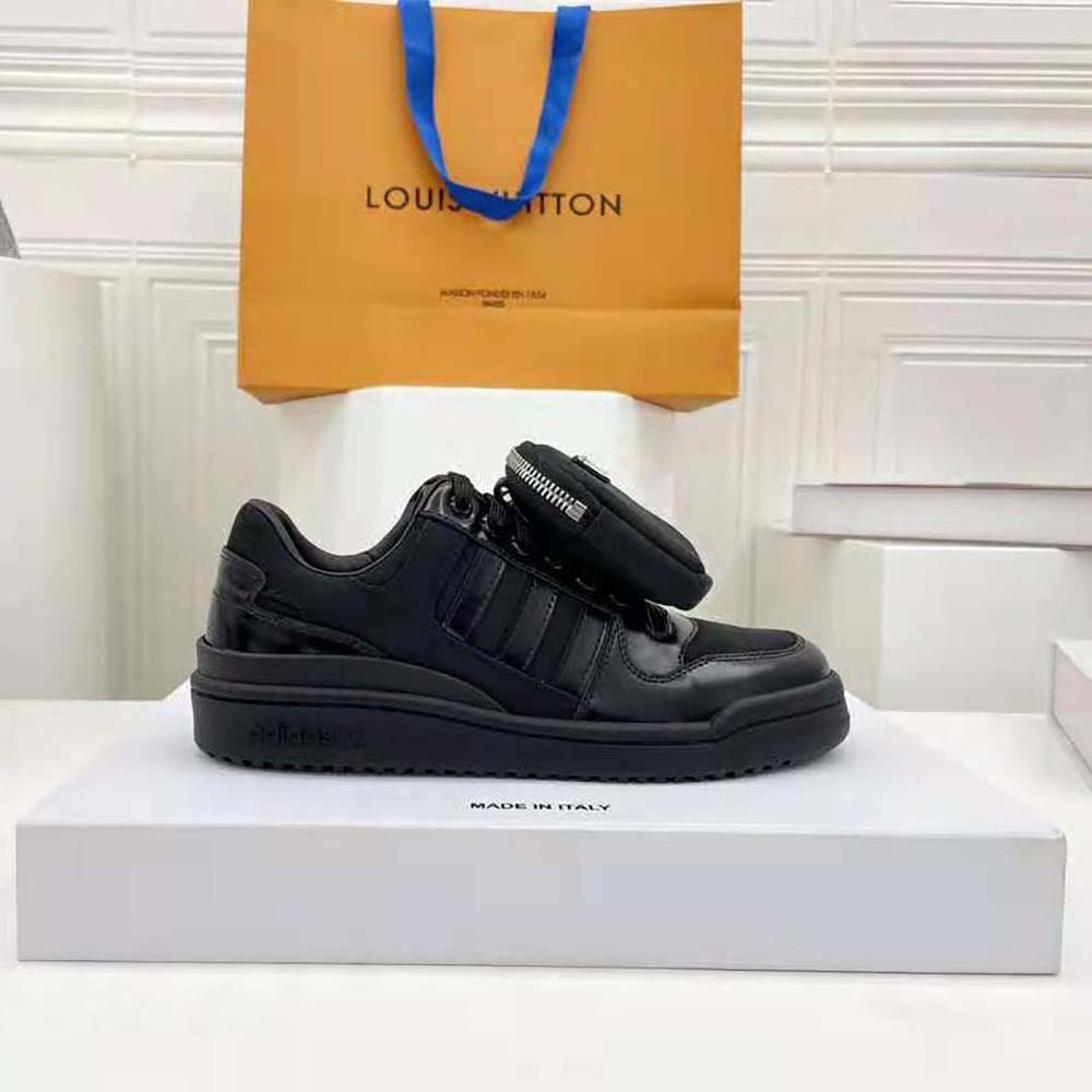 Prada Women Adidas for Prada Re-Nylon Forum Sneakers-Black - image 7