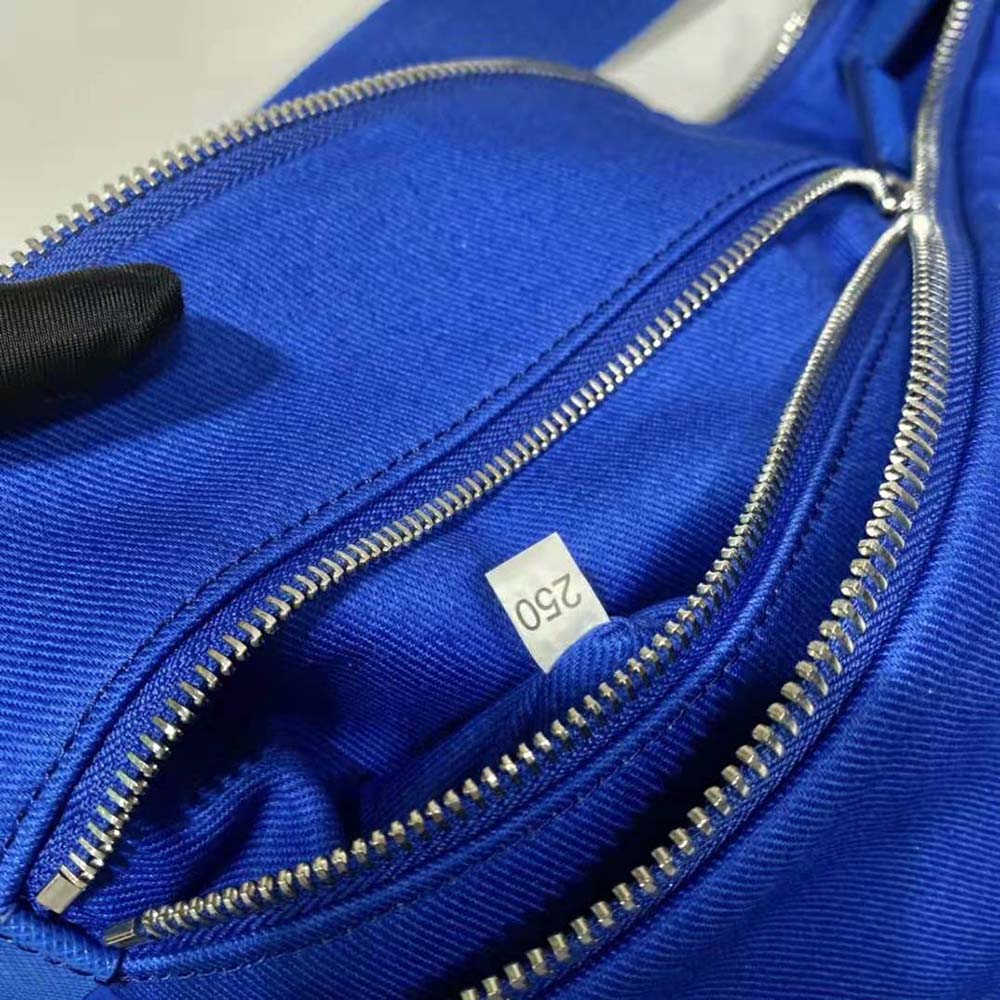 Prada Women Canvas Prada Triangle Bag-Navy - image 9