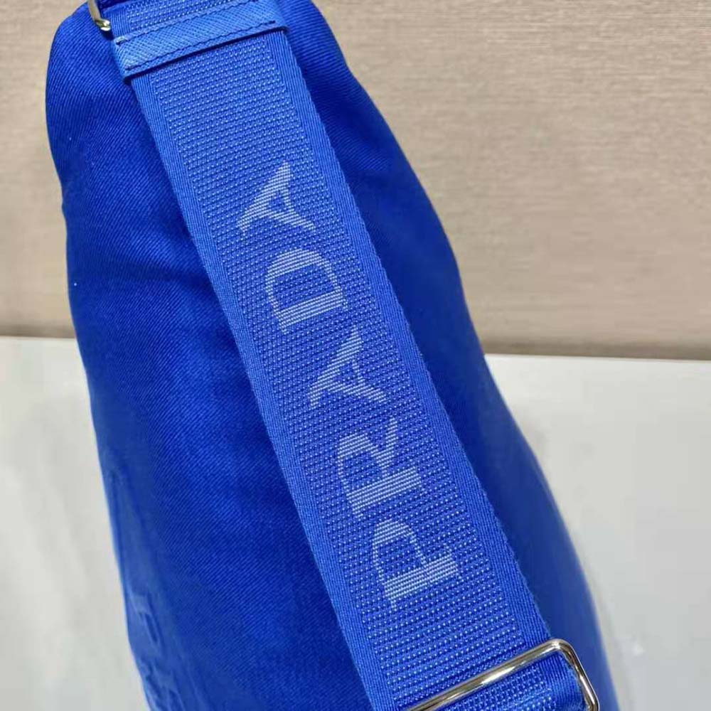 Prada Women Canvas Prada Triangle Bag-Navy - image 8