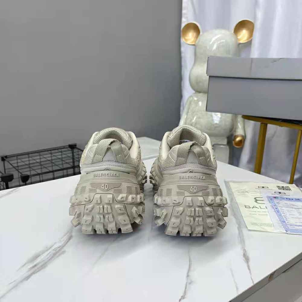 Balenciaga Unisex Defender Sneaker in Beige Mesh and Nylon - image 10