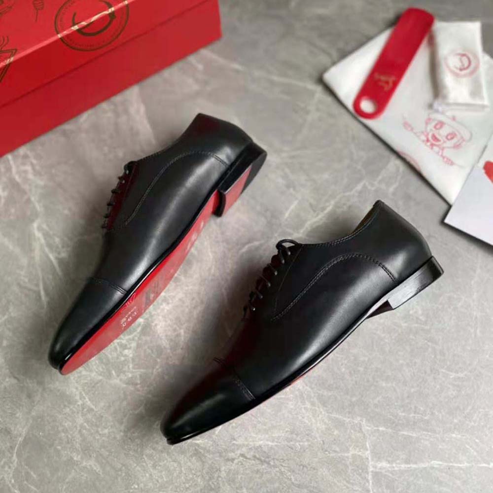 Christian Louboutin Men Greggo in Calf Leather-Black - image 4