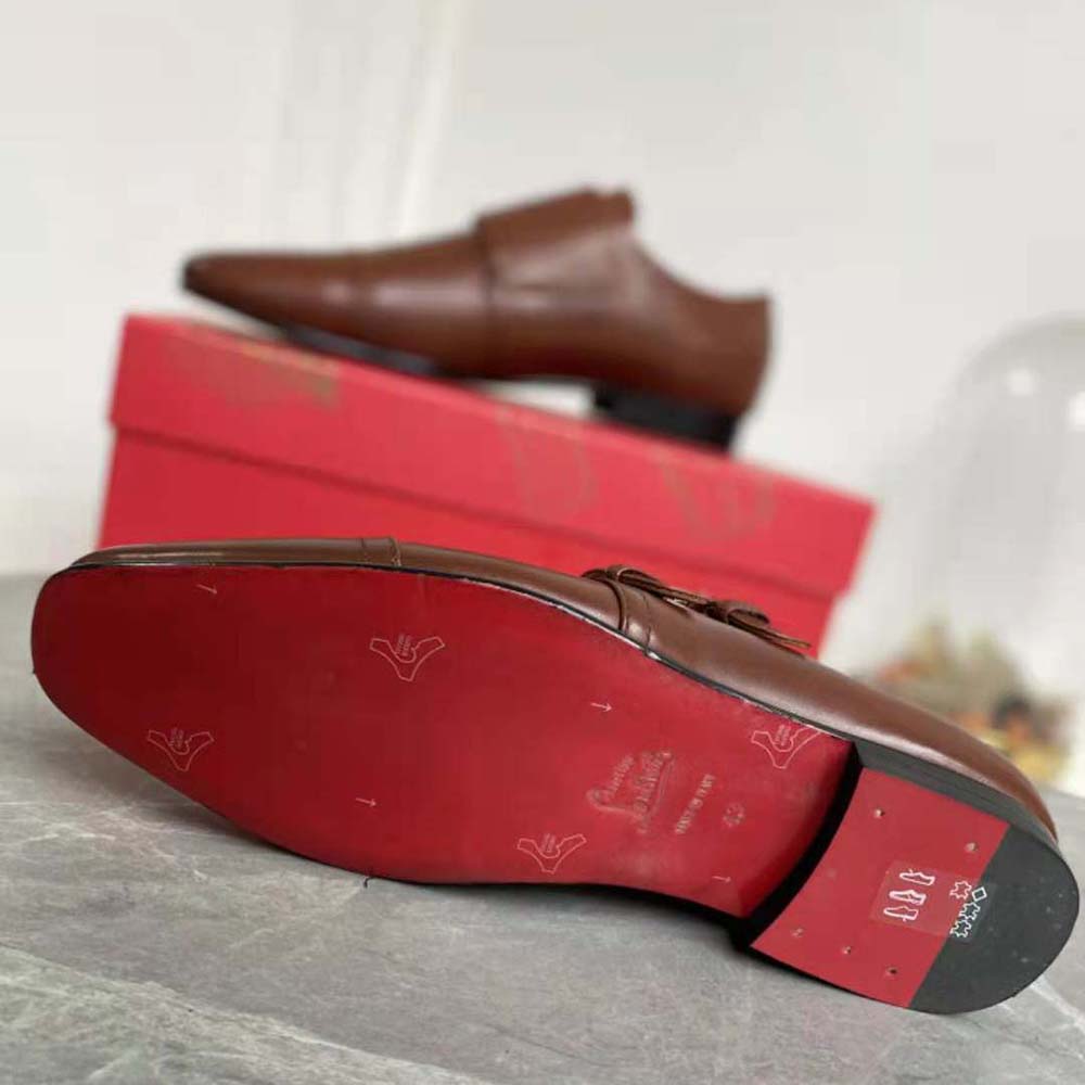 Christian Louboutin Men Mortimer in Calf Leather-Brown - image 10
