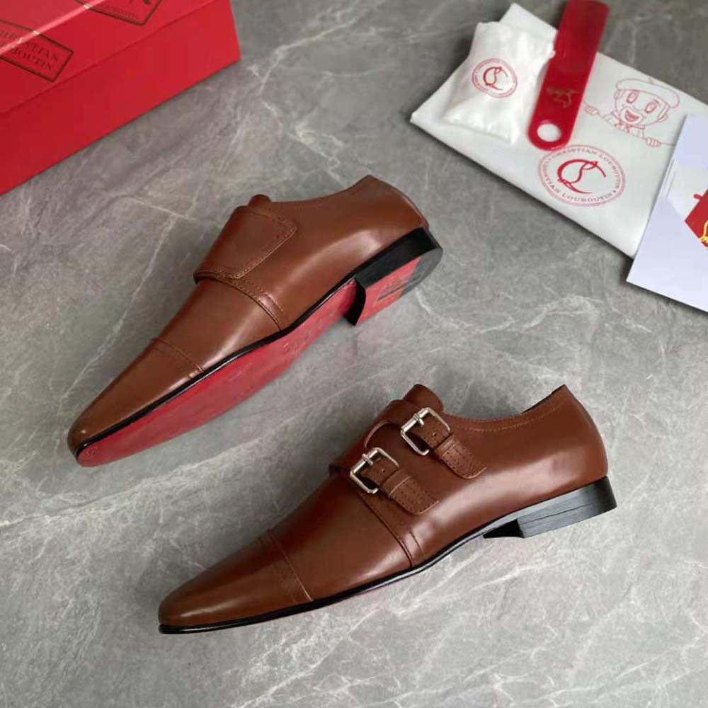 Christian Louboutin Men Mortimer in Calf Leather-Brown - image 4