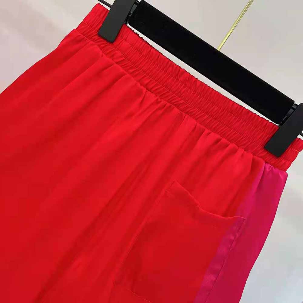 Dior Women Chez Moi Shorts Bright Pink and Pink Silk Twill - image 4