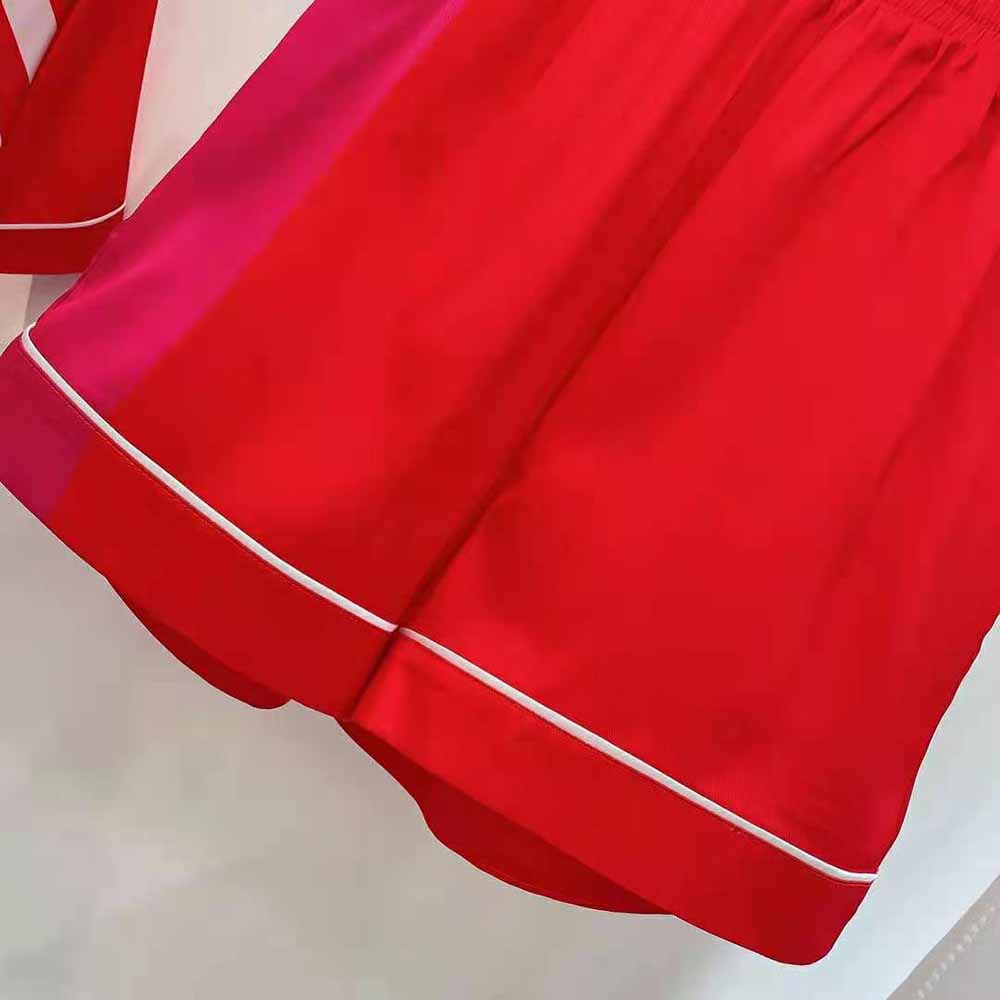 Dior Women Chez Moi Shorts Bright Pink and Pink Silk Twill - image 7