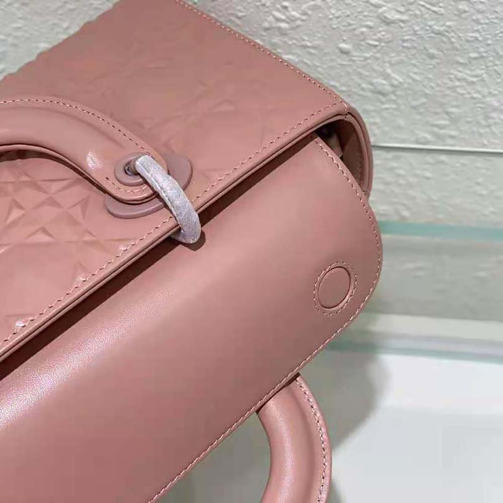 Dior Women Lady D-Joy Bag Rose Des Vents Cannage Calfskin with Diamond Motif - image 9