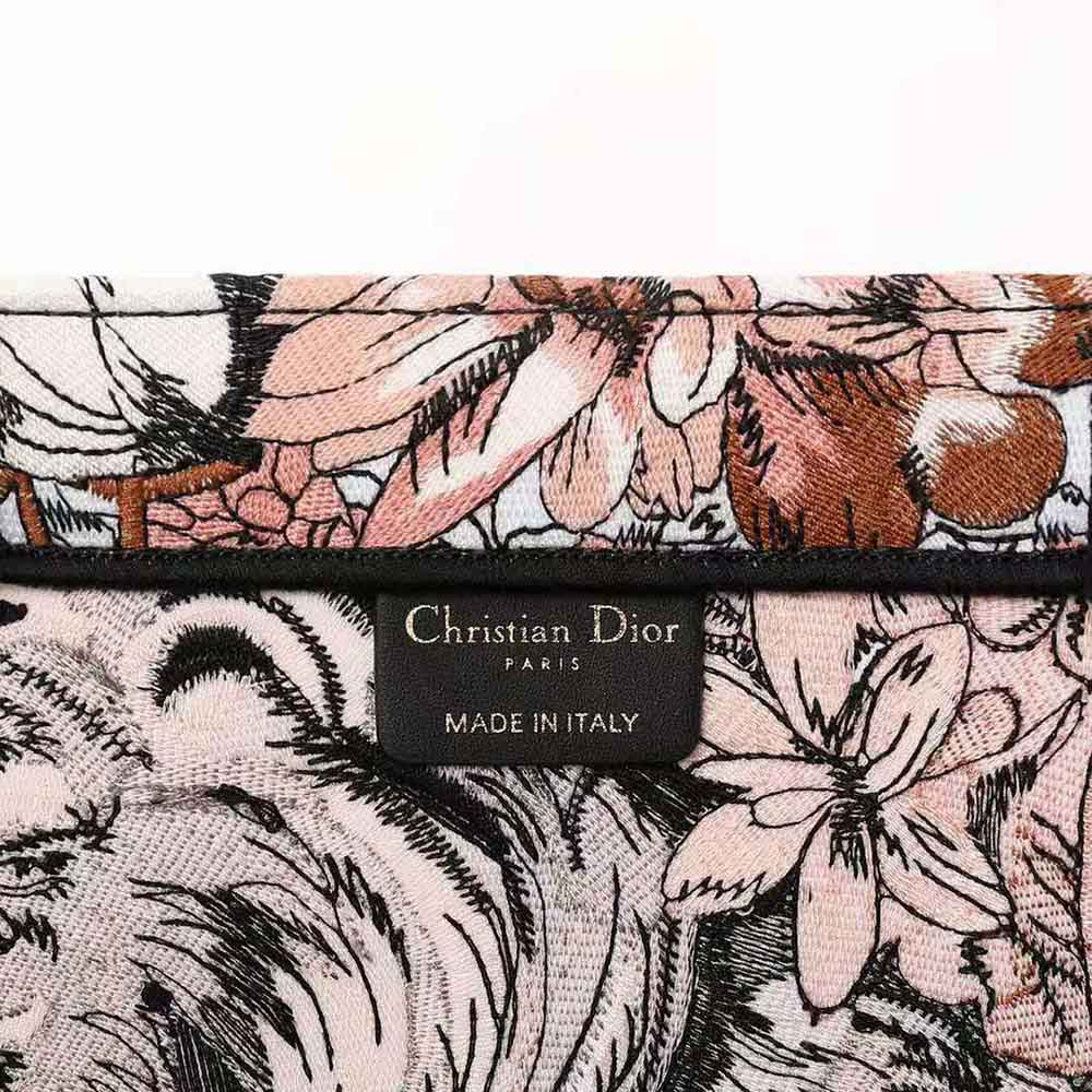 Dior Women Large Dior Book Tote Multicolor La Force Embroidery - image 7