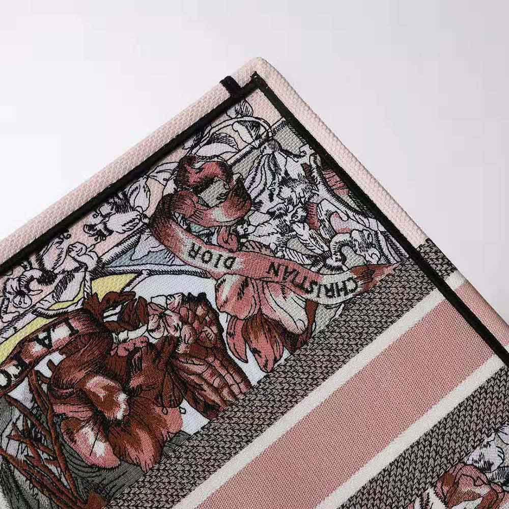 Dior Women Large Dior Book Tote Multicolor La Force Embroidery - image 9