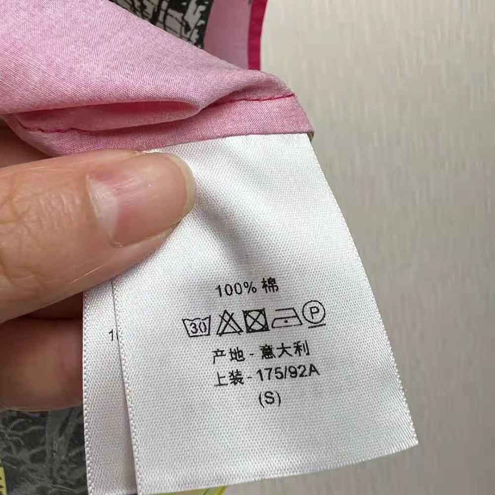 Dior Women Short-Sleeved Blouse Pink Cotton Poplin with Multicolor D-Tiger Pop Motif - image 9