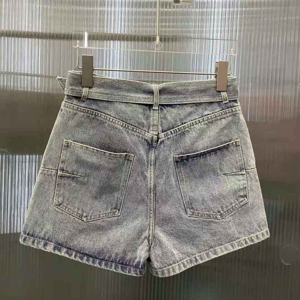 Dior Women Shorts Blue Cotton Denim - image 5
